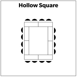 Event Layout Hallow Square